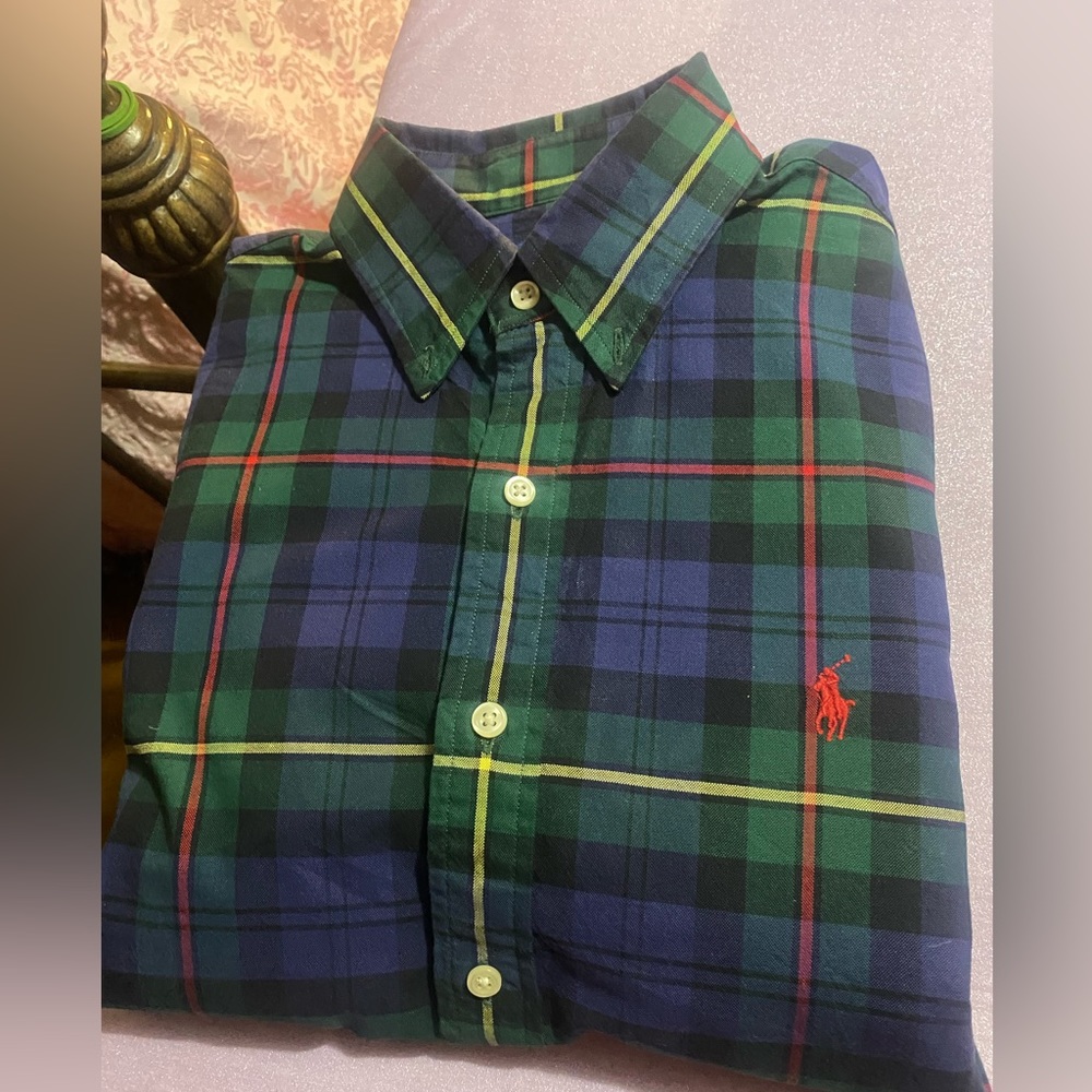 Ralph Lauren Classic Fit Long Sleeve Small Dress Shirt